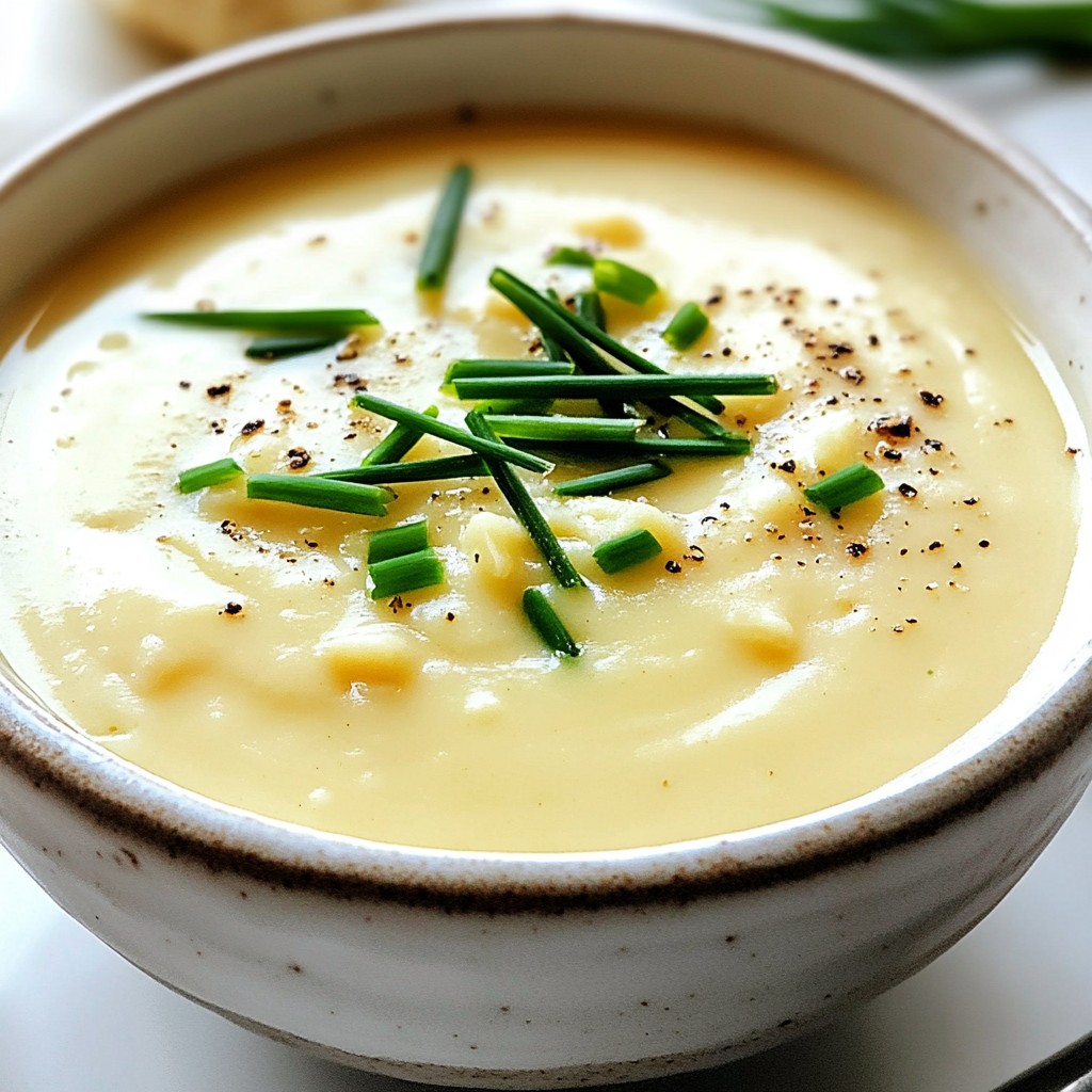Creamy Cauliflower Potato Soup Rich and Easy Recipe