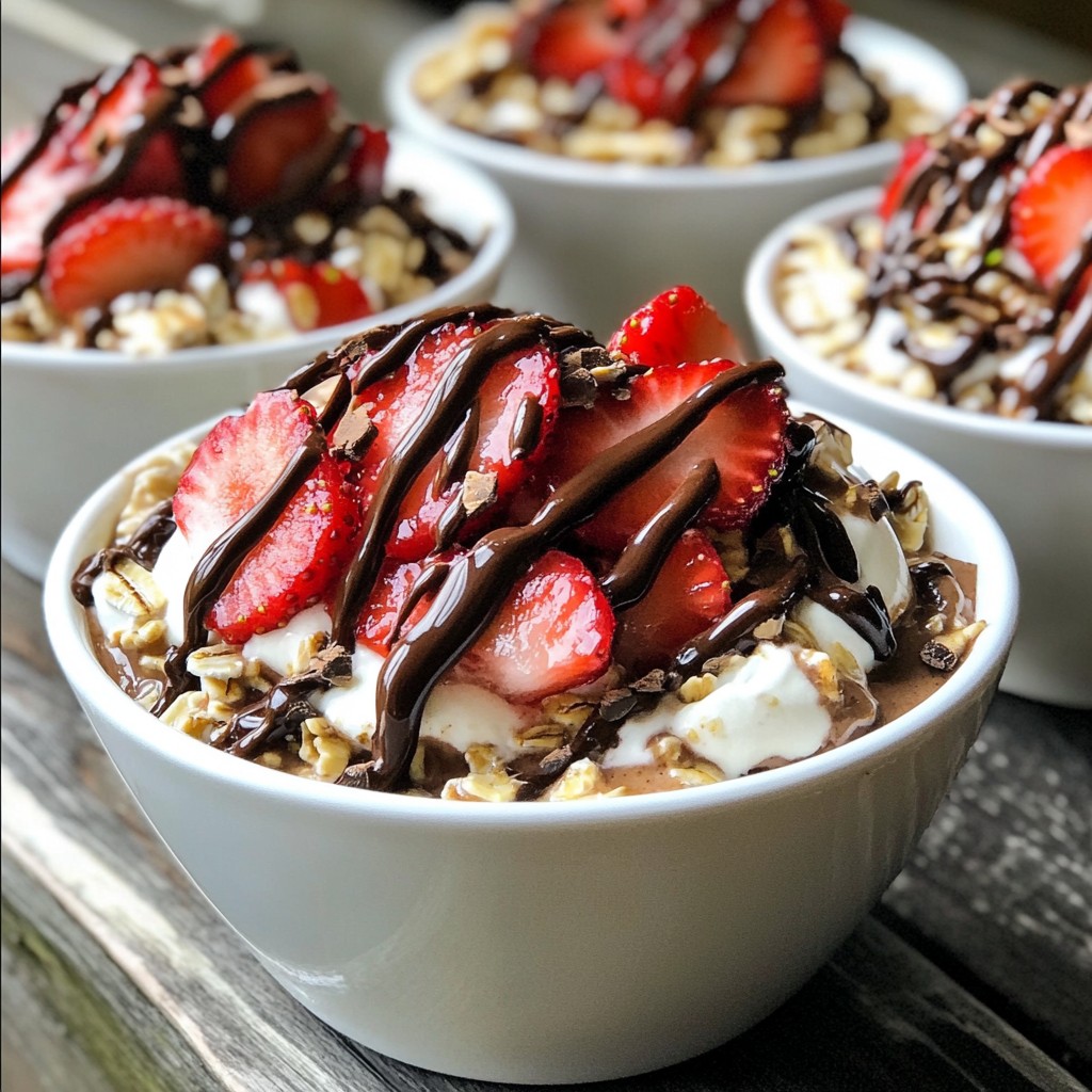 Chocolate Covered Strawberry Oats Delightful Recipe