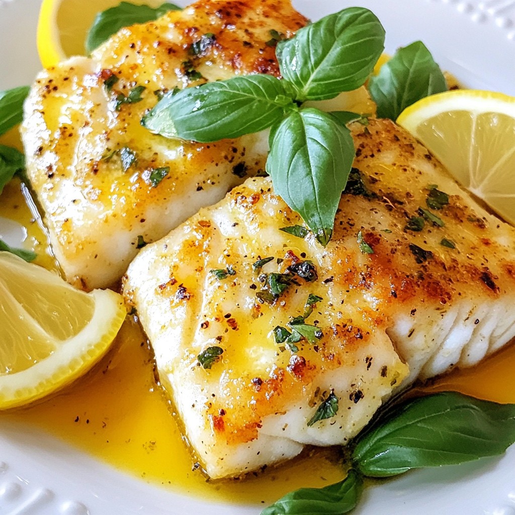 Tender Air Fryer Lemon Basil Cod Fillets Recipe