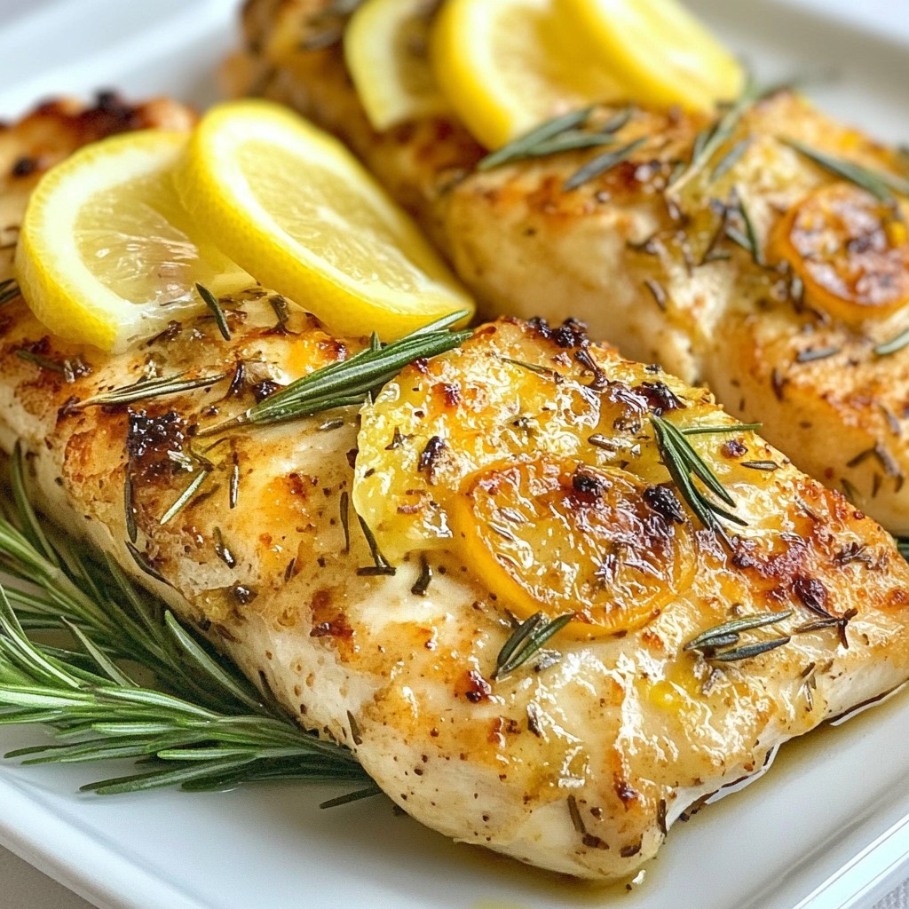 Tender Air Fryer Lemon Rosemary Chicken Breasts Recipe