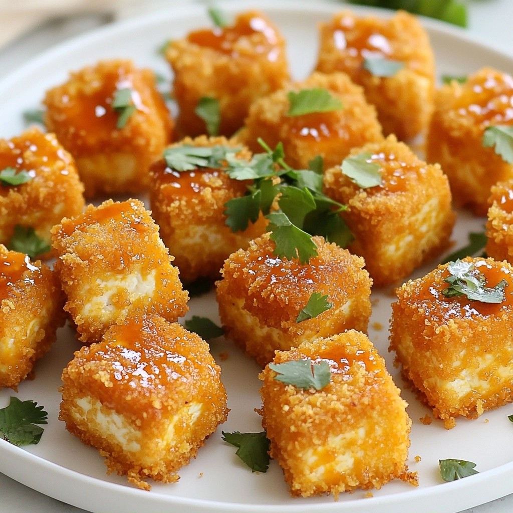 Crunchy Air-Fried Buffalo Tofu Bites Recipe Guide
