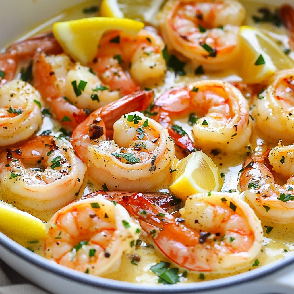 Lemon Garlic Herb Shrimp Skillet Satisfying and Simple