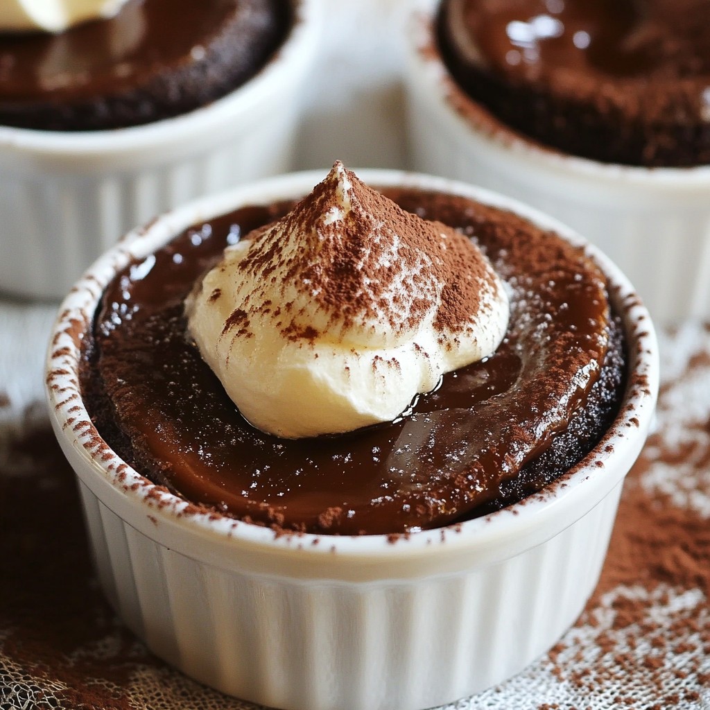 Decadent air fryer Chocolate Lava Cake Recipe Easy