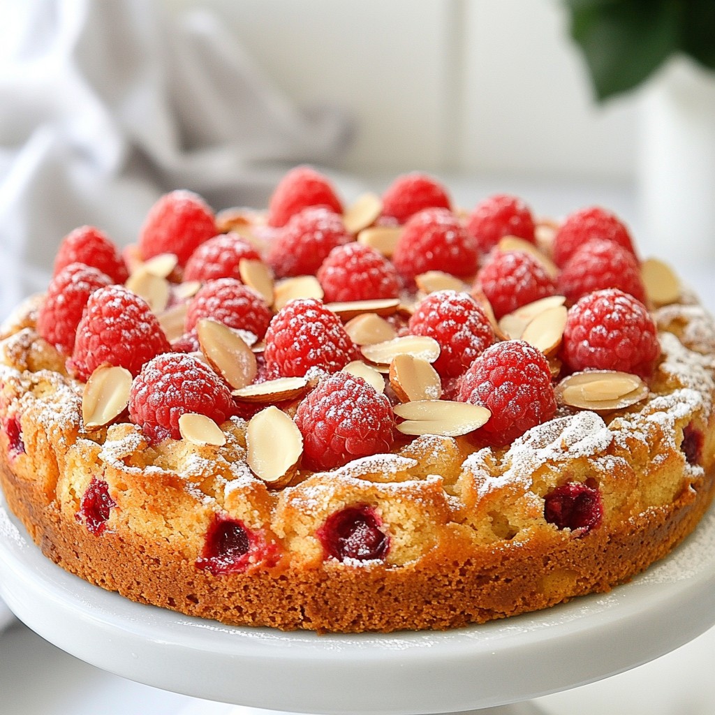 Raspberry Almond Coffee Cake Simple and Tasty Recipe