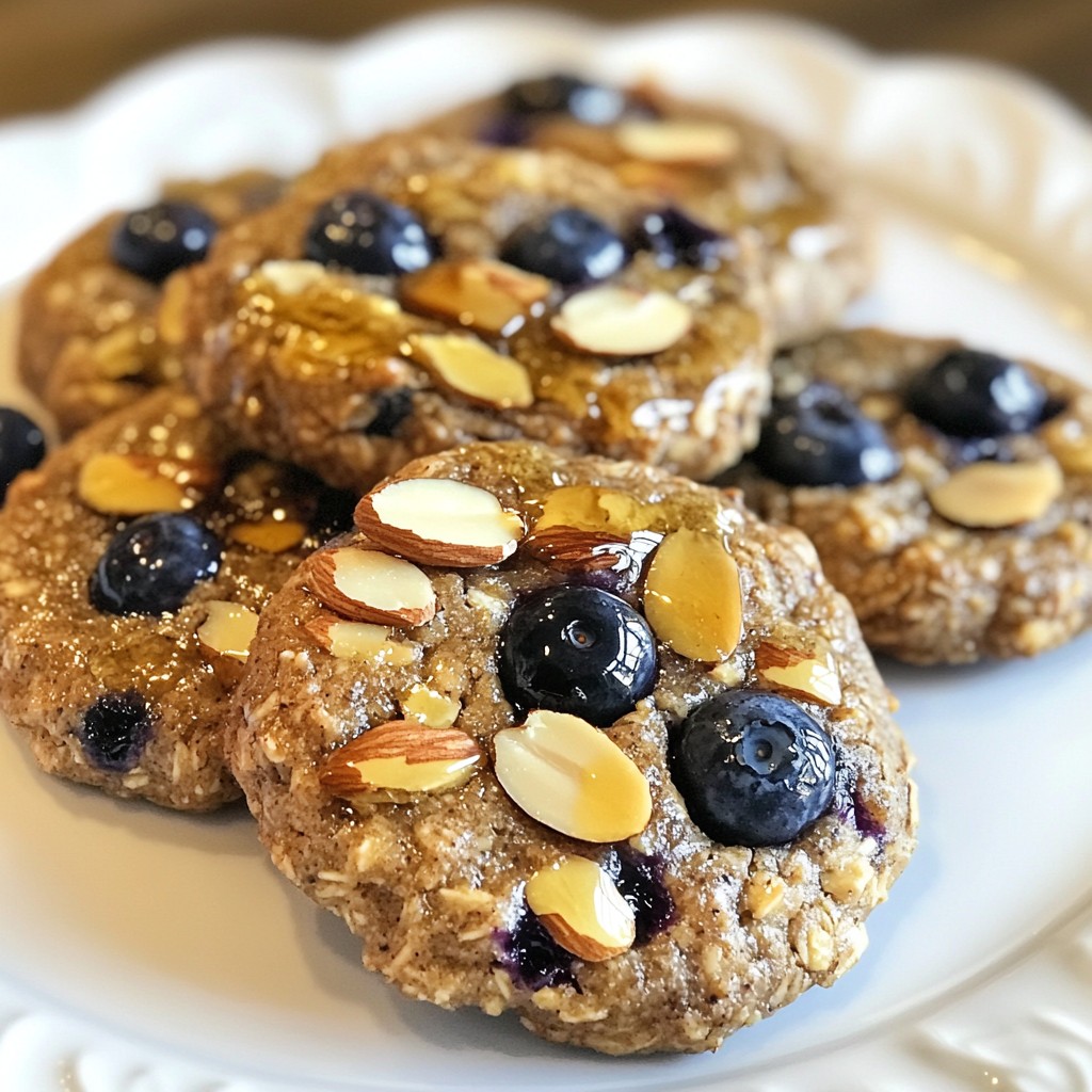 Blueberry Almond Breakfast Cookies Easy and Tasty Treat
