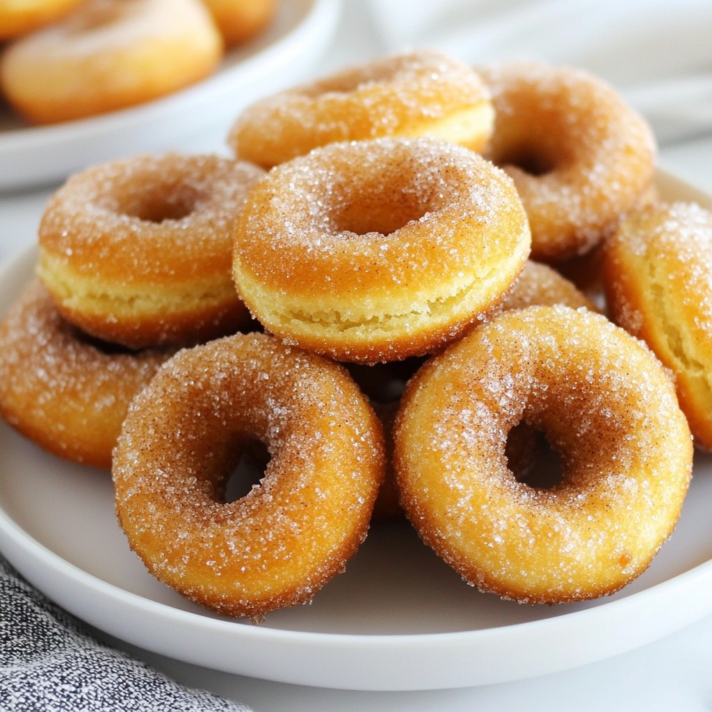 Cinnamon Sugar Biscuit Donuts Simple and Tasty Treat