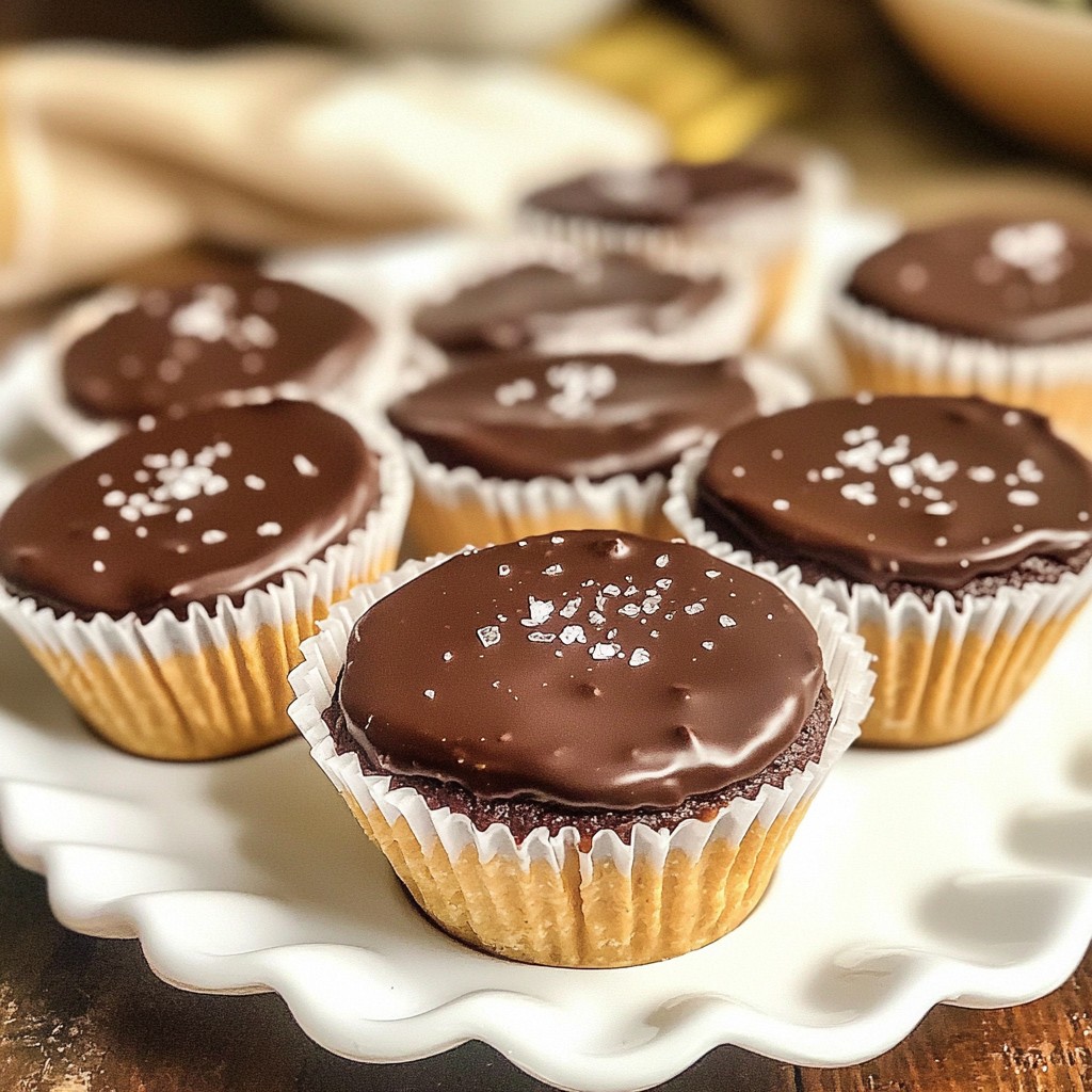 Rich Air Fryer Peanut Butter Chocolate Cups Delight