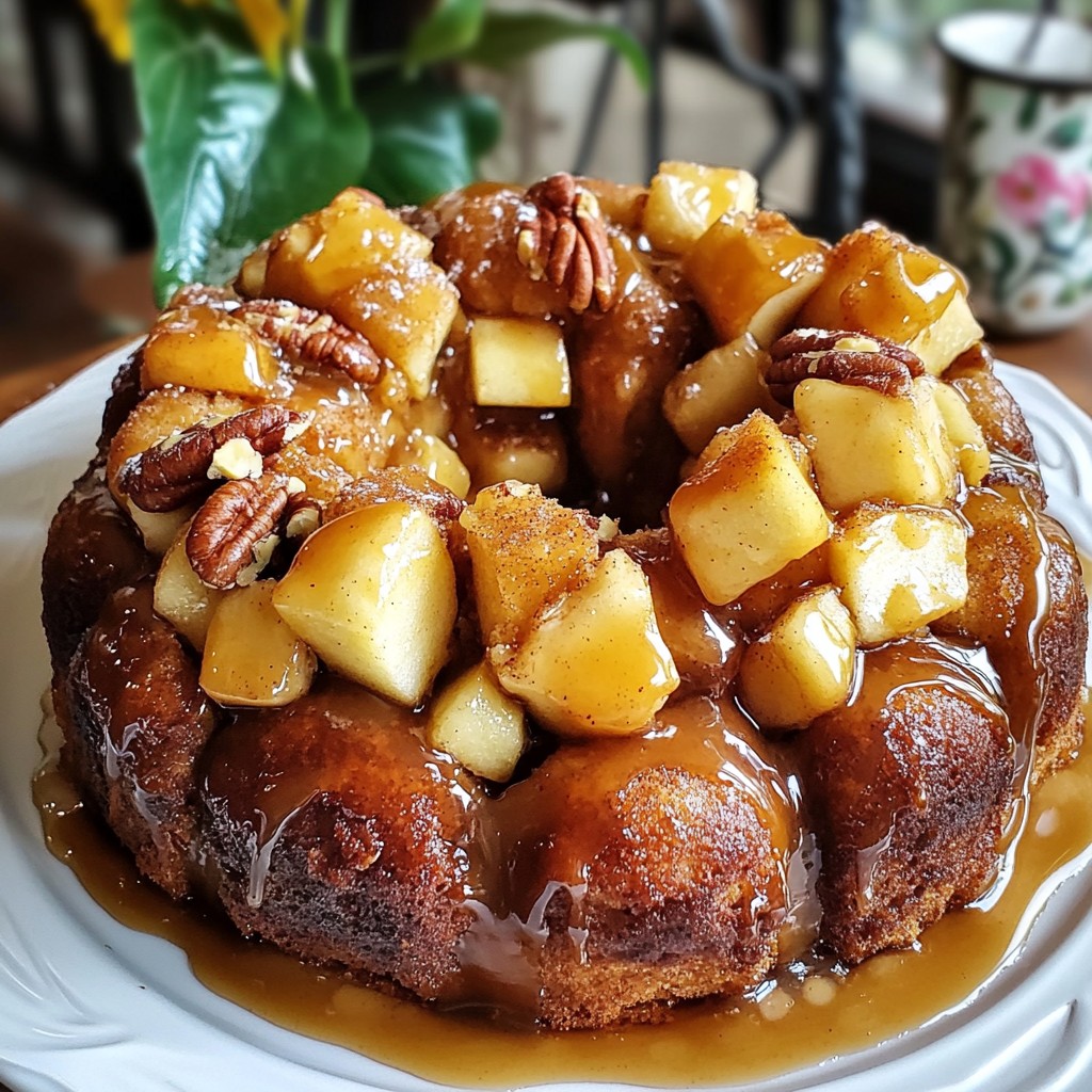 Caramel Apple Monkey Bread Irresistible Fall Delight