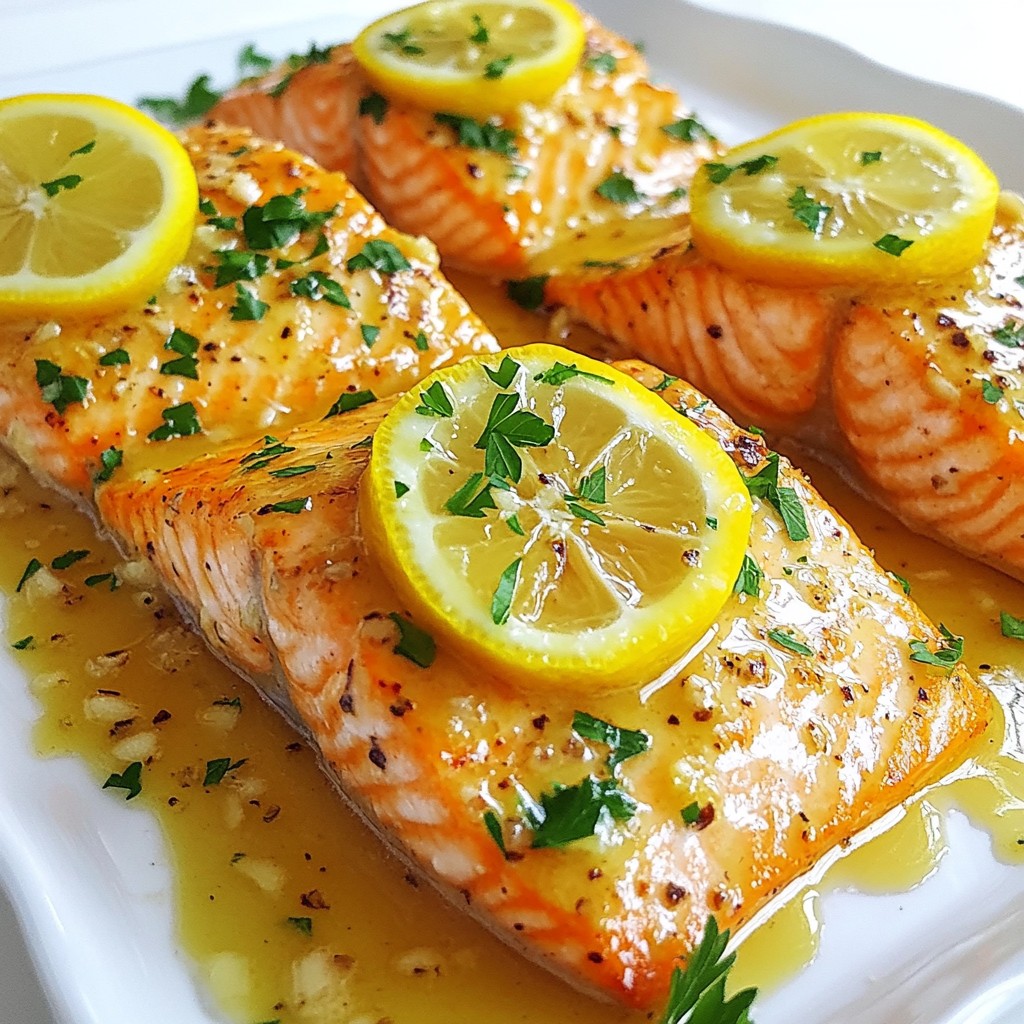 Lemon Garlic Roasted Salmon Flavorful and Simple Dish