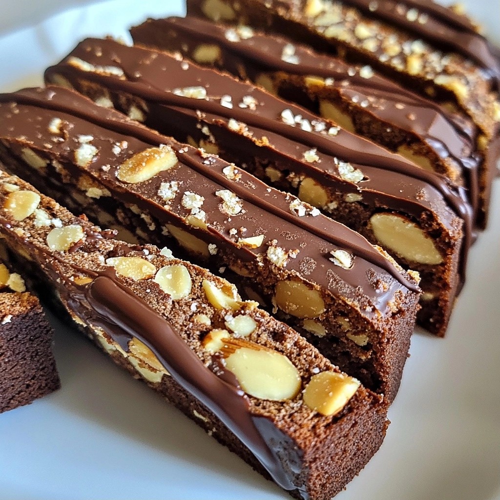 Decadent Air Fryer Chocolate Almond Biscotti Recipe