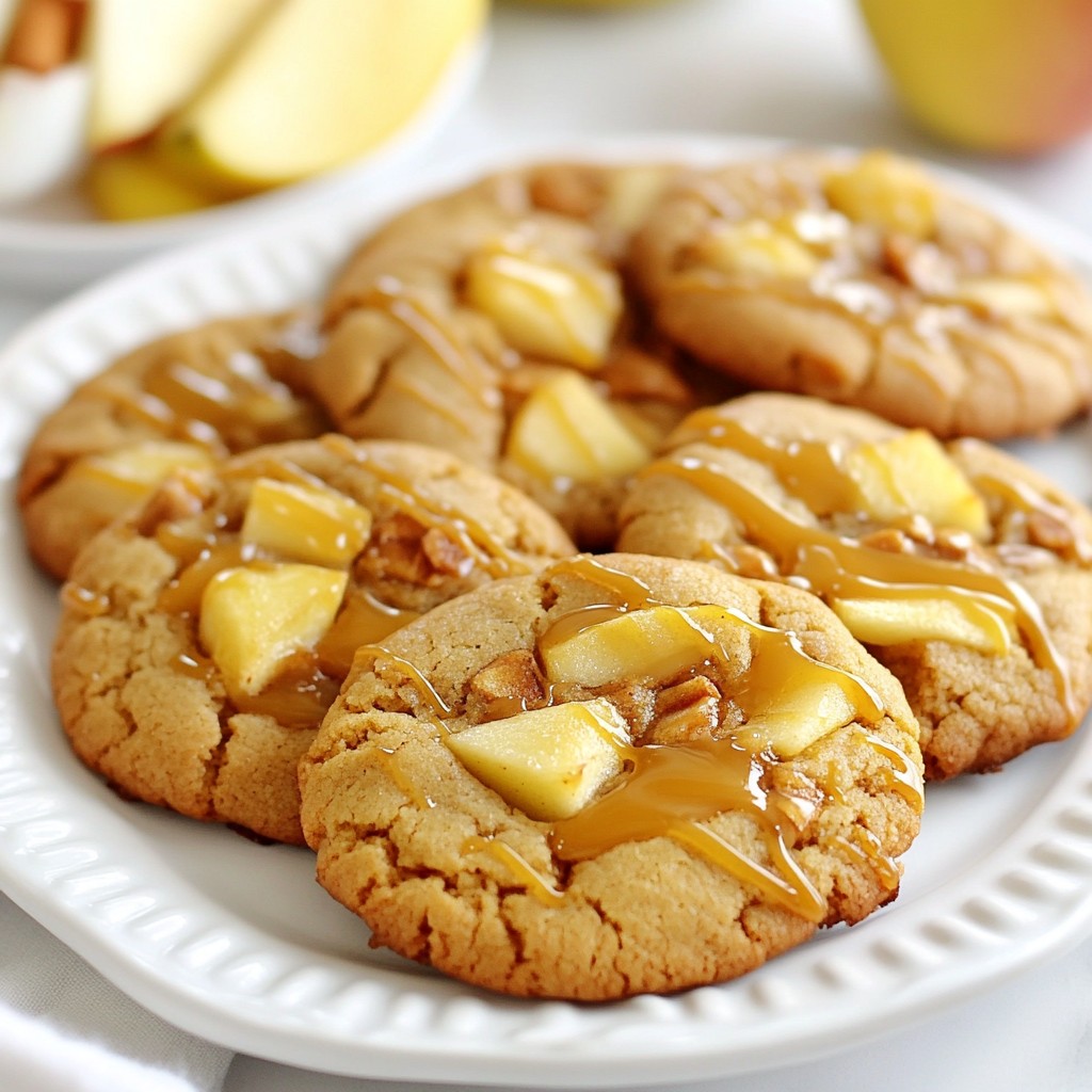 Caramel Apple Cider Cookies Irresistible Fall Treat