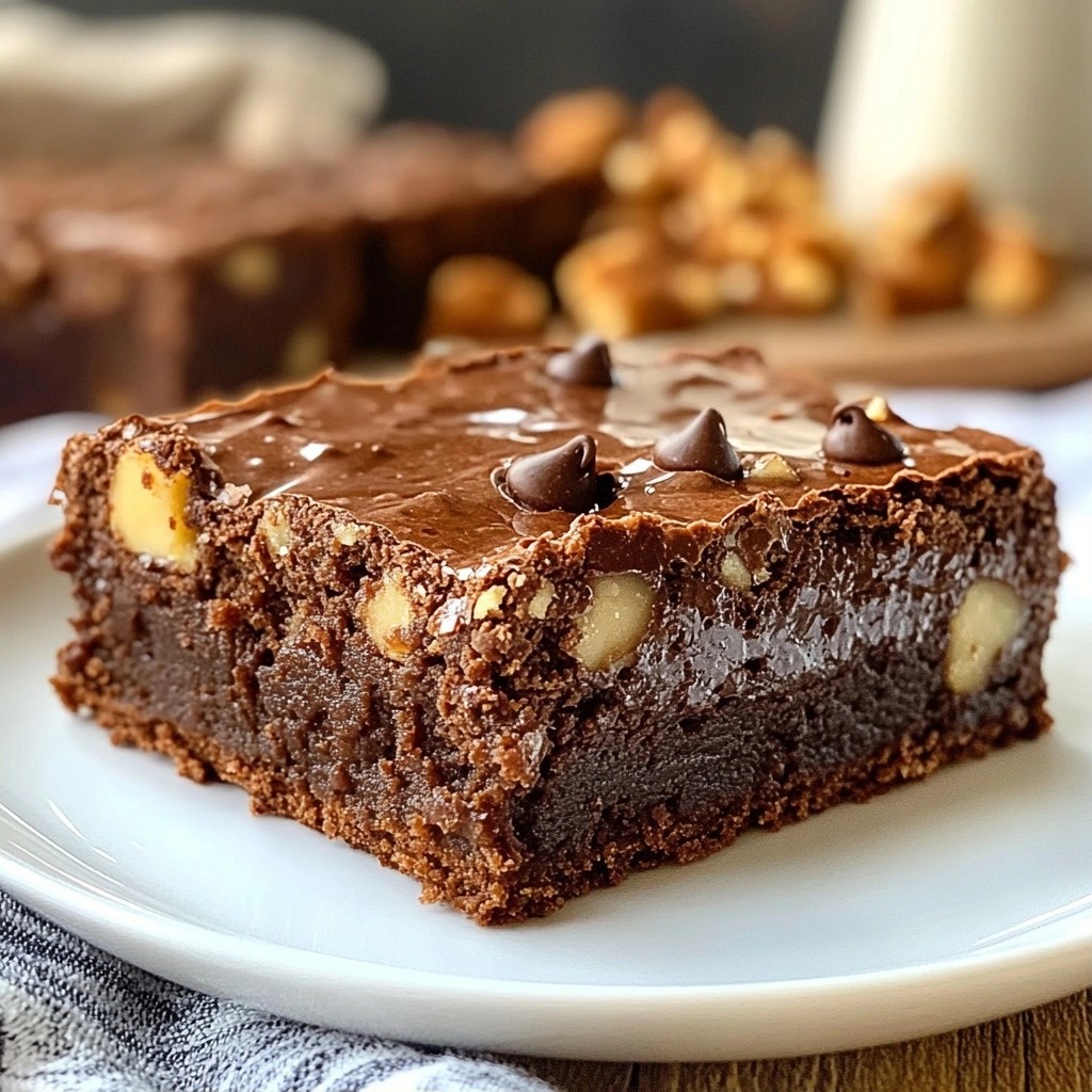 Decadent air fryer Chocolate Fudge Brownies Recipe