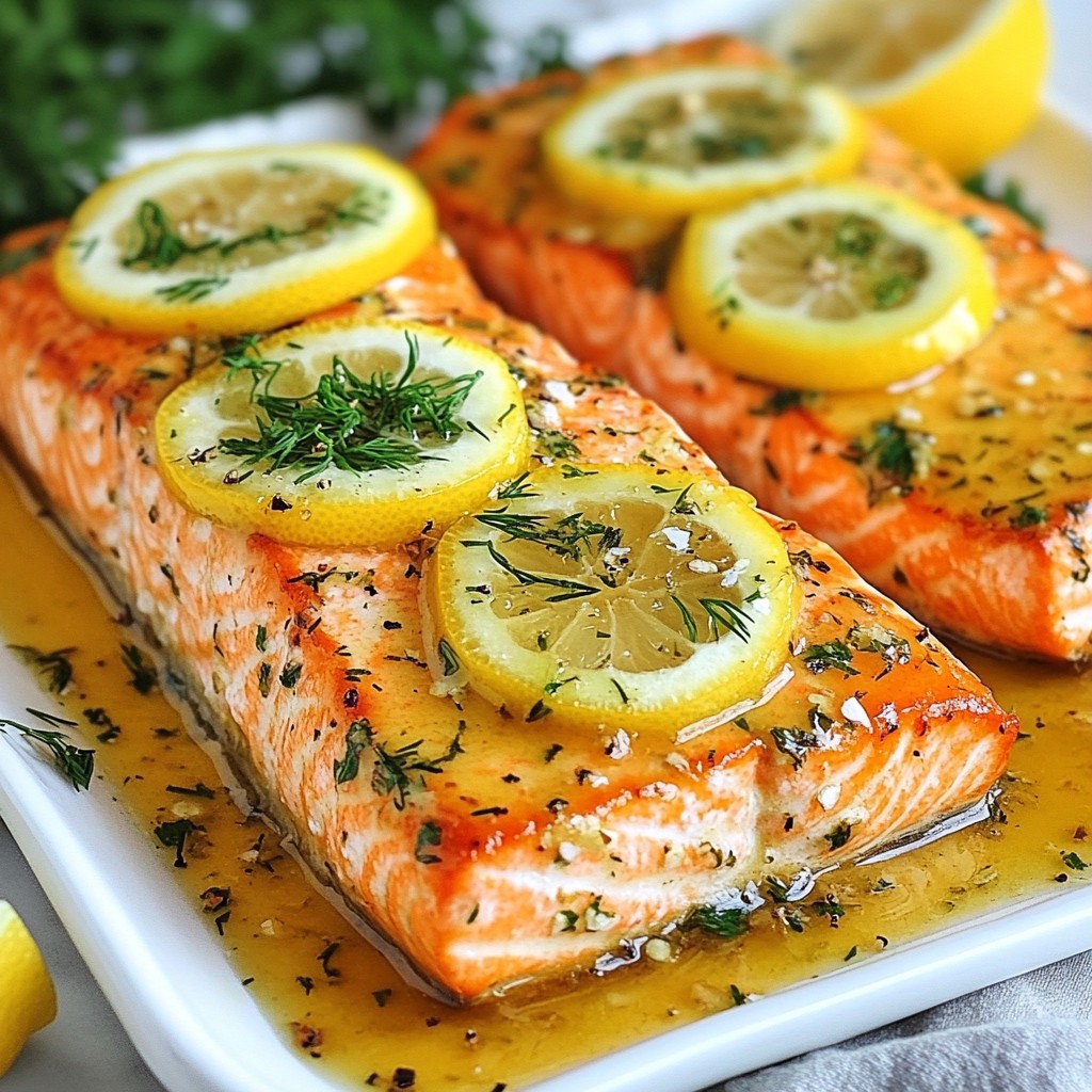 Lemon Herb Roasted Salmon Flavorful and Easy Recipe