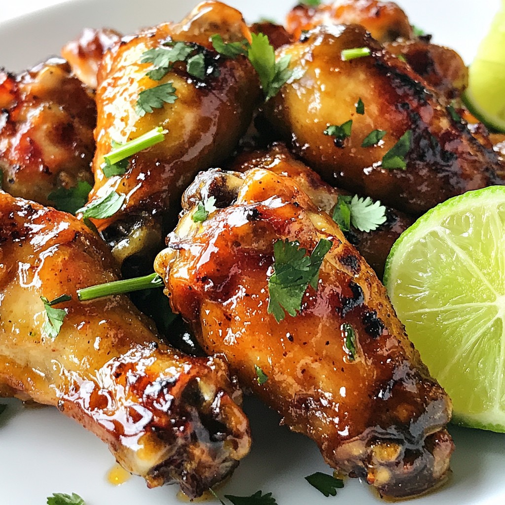 Spicy Honey Lime Chicken Wings Flavorful Easy Recipe