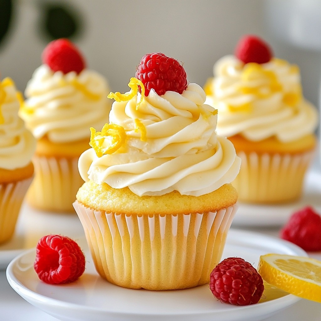Raspberry Lemonade Cupcakes Delightful and Light Treat