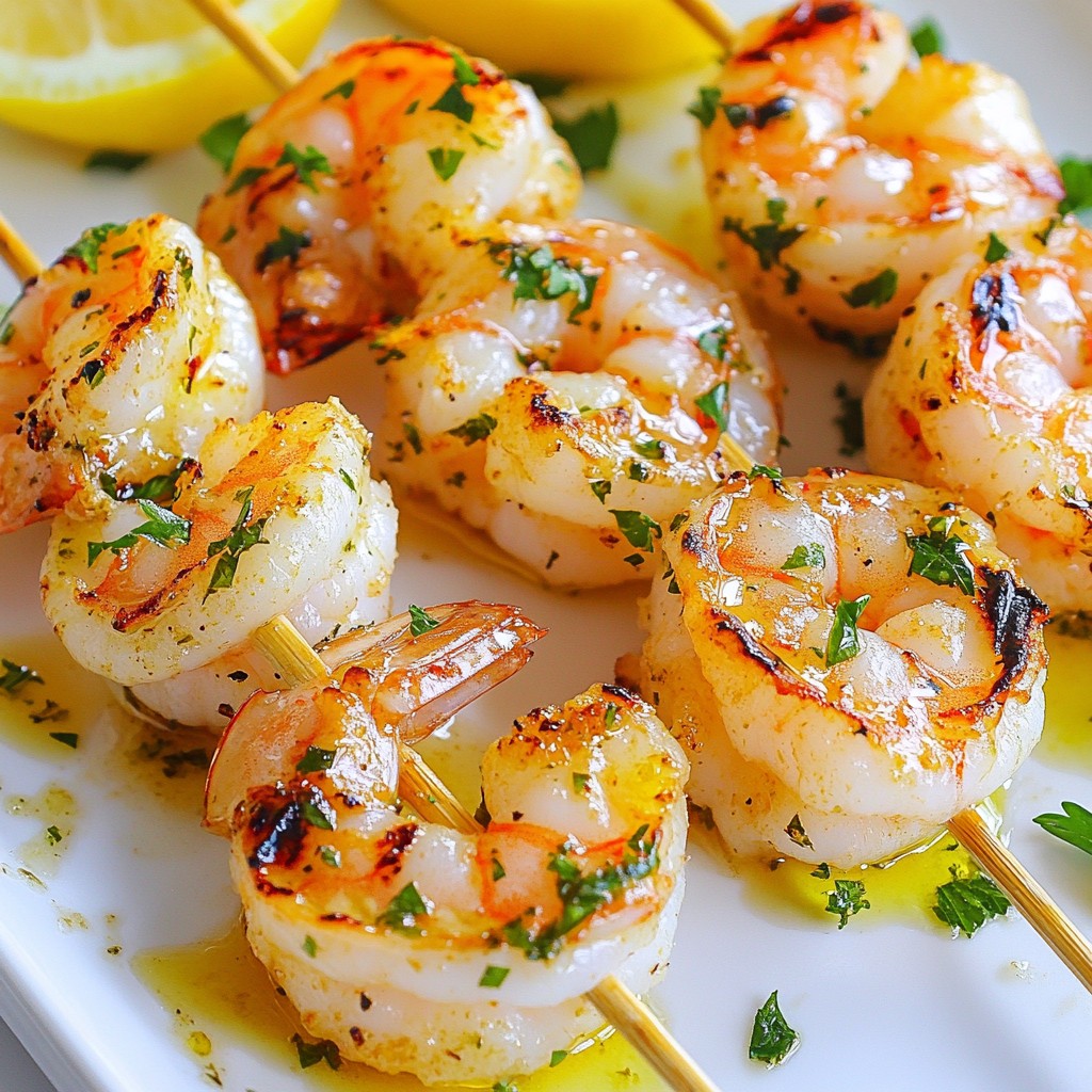 Garlic Herb Grilled Shrimp Flavorful and Easy Recipe