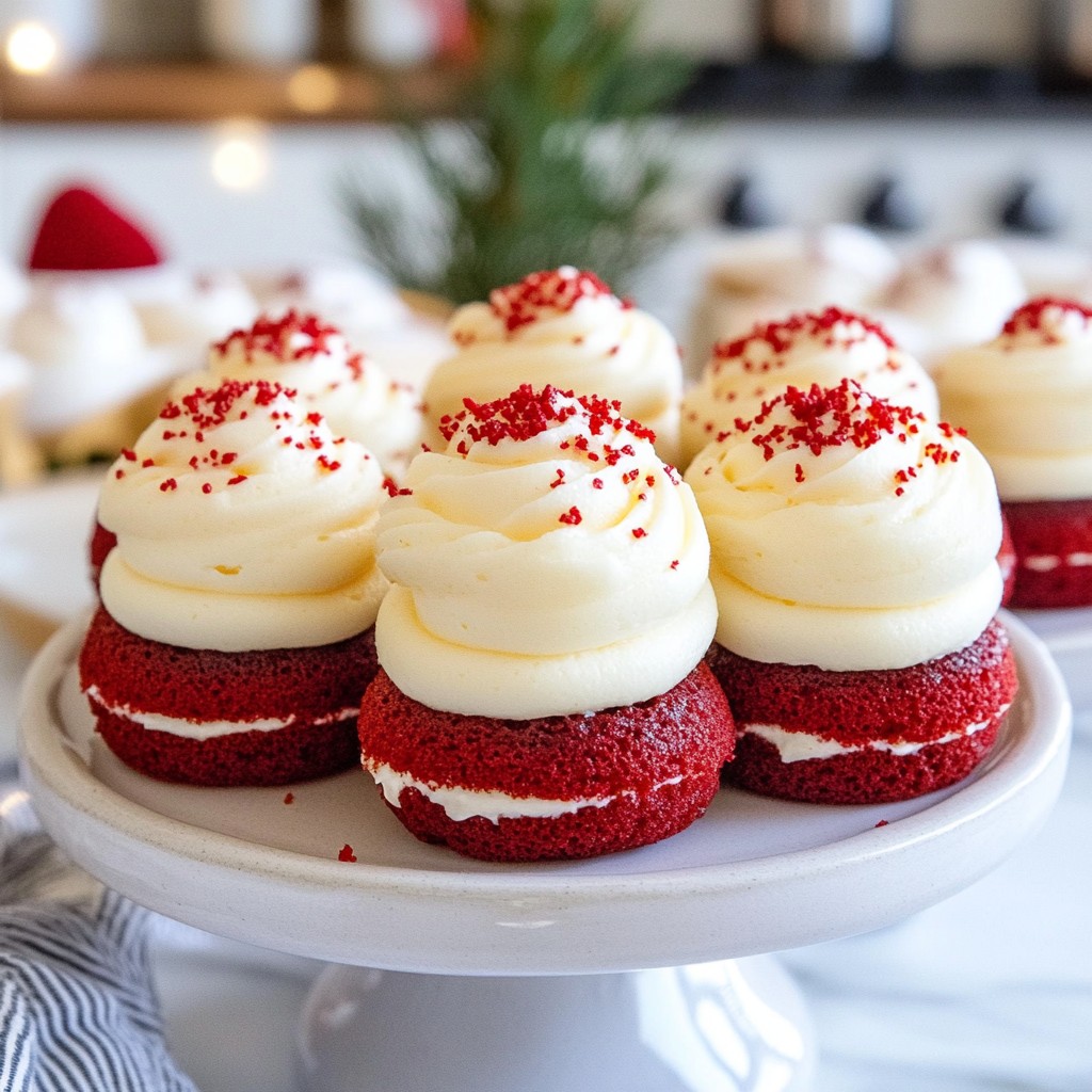 Decadent air fryer Red Velvet Cake Bites Recipe
