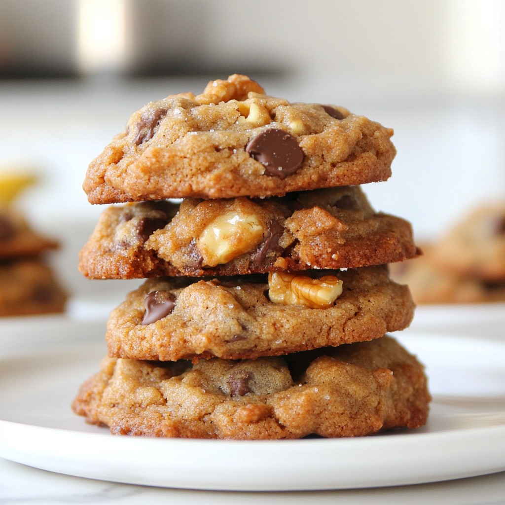 Peanut Butter Banana Bread Cookies Quick and Tasty Treat