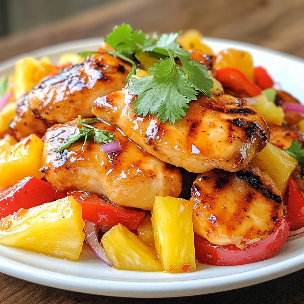 Caribbean Pineapple Chicken Delightful and Easy Meal
