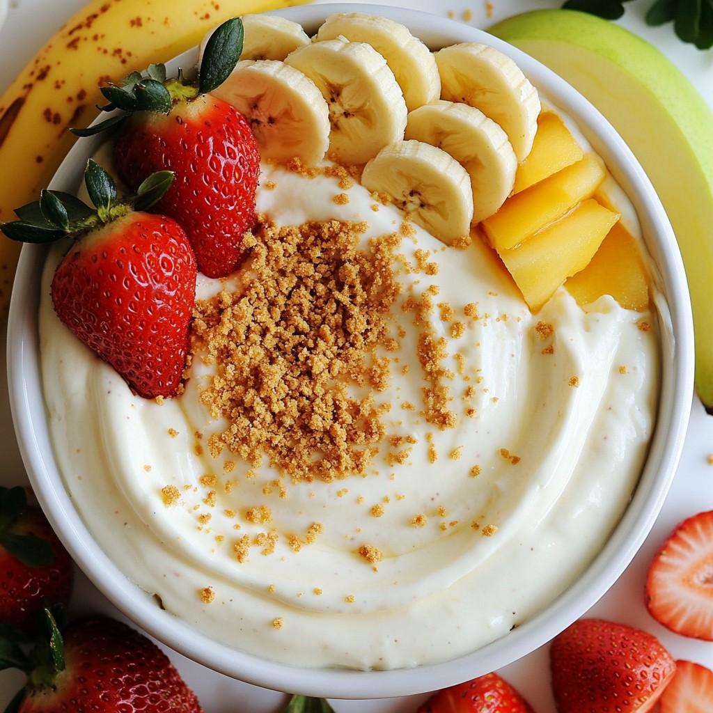 Vanilla Bean Cheesecake Dip Simple and Tasty Treat