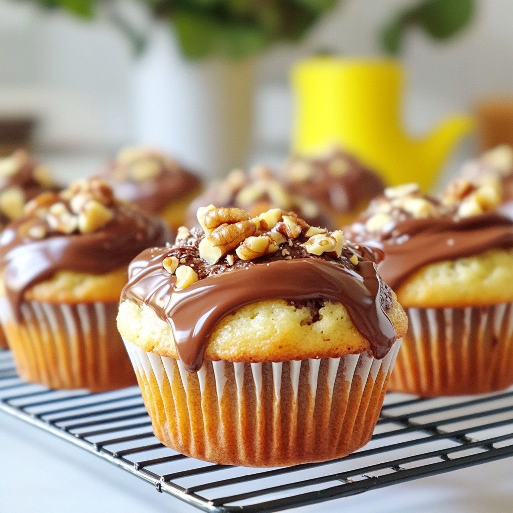 Banana Nutella Swirl Muffins Irresistible Treat Recipe