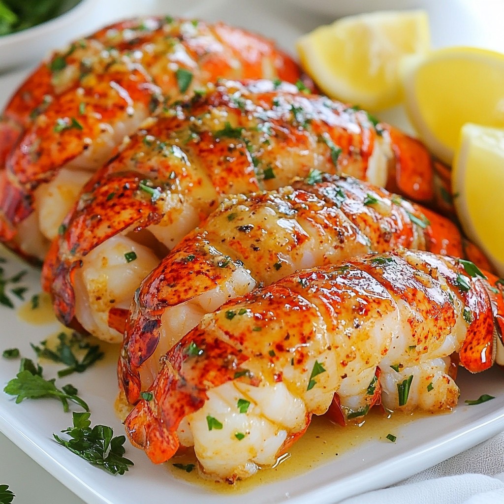 Garlic Butter Lobster Tails Easy and Flavorful Dish