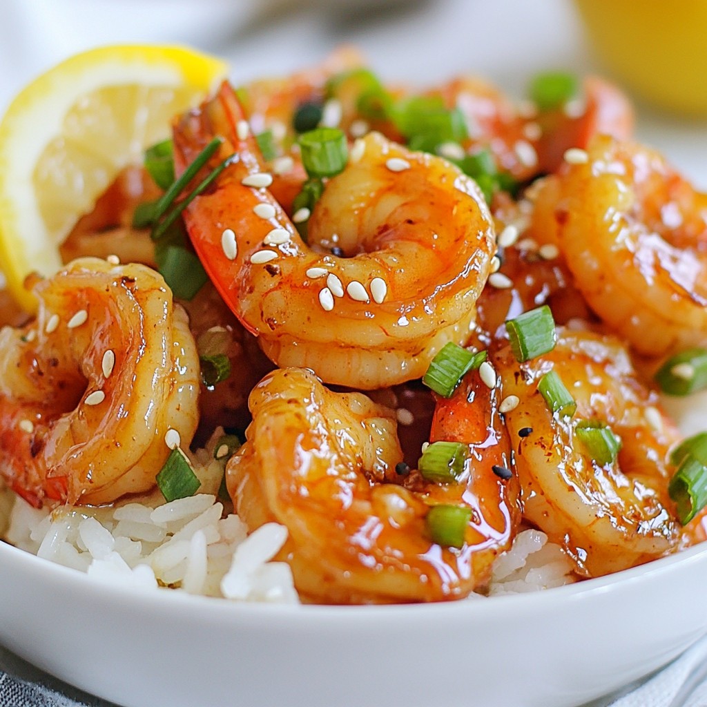 Honey Garlic Shrimp Skillet Quick and Flavorful Dish
