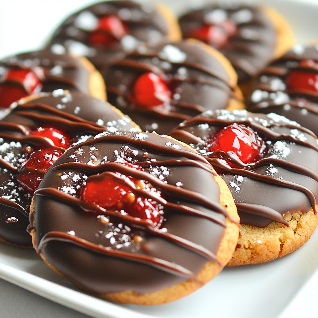 Chocolate Covered Cherry Cookies Delicious and Easy