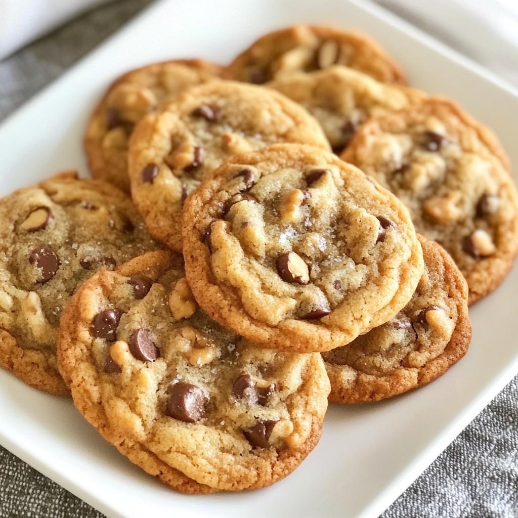 Maple Walnut Chocolate Chip Cookies Irresistible Treat