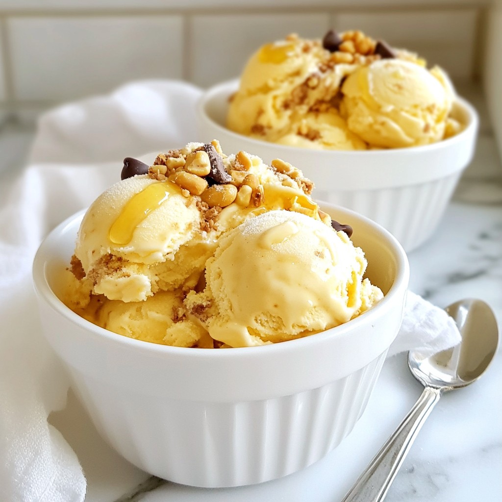 Peanut Butter Banana Ice Cream Simple and Creamy Treat
