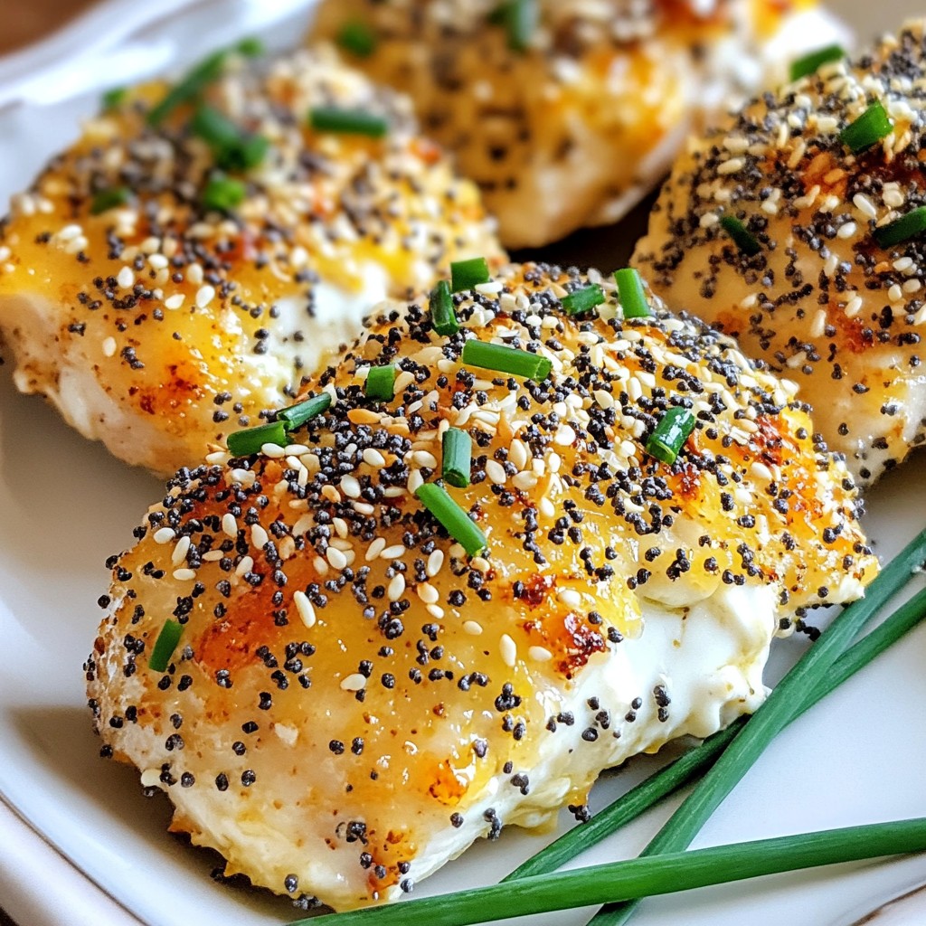 Baked Everything Bagel Chicken Flavorful and Easy Meal