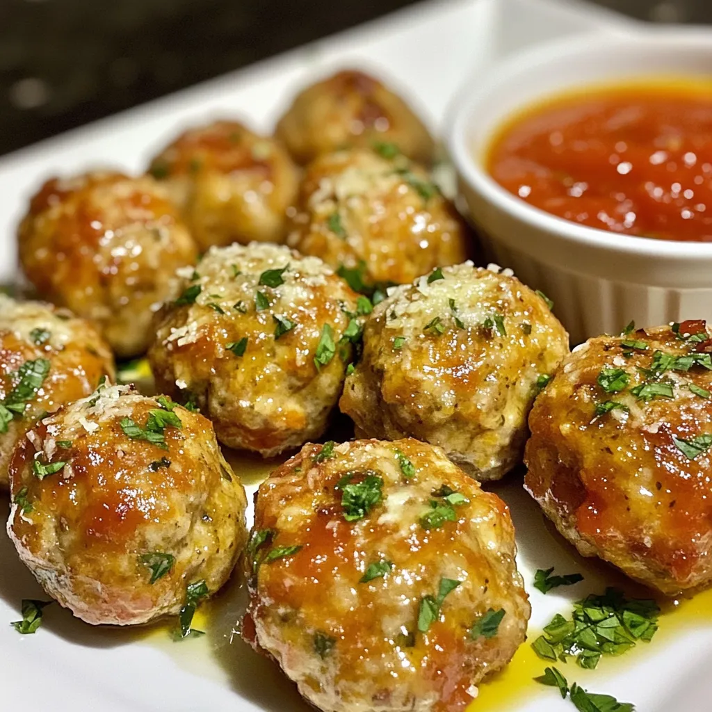 Parmesan Herb Turkey Meatballs Flavorful and Easy Recipe